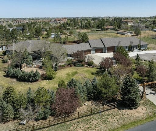 image of von miller home in reference to article printed in newspaper