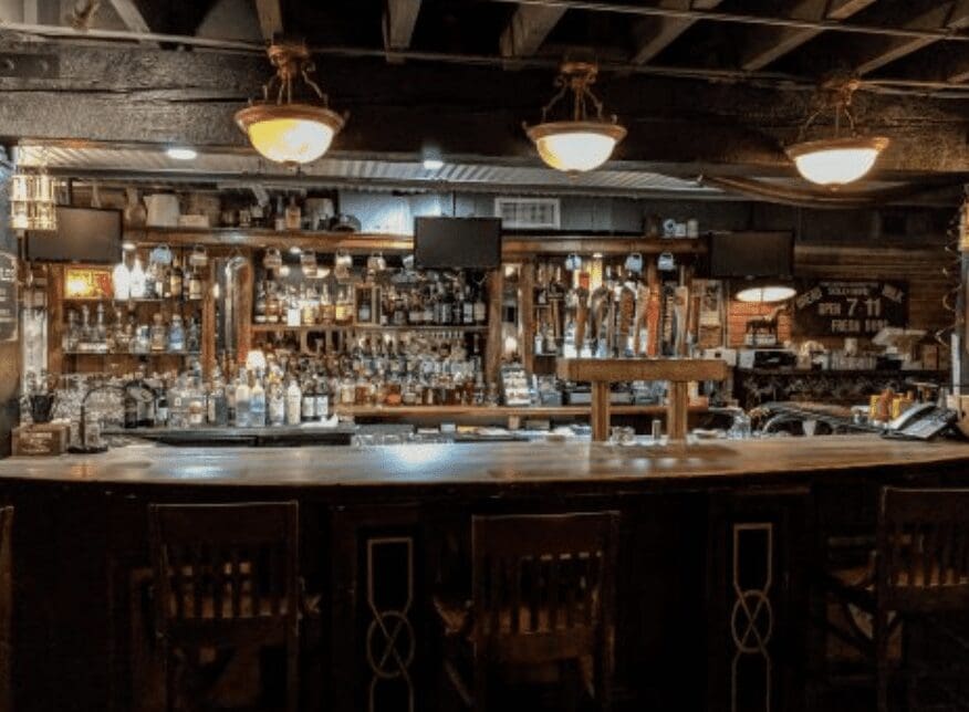 image of the bar at The Celtic on Market Irish Pub in Denver, Co from the blog Denver's Authentic Irish Pubs