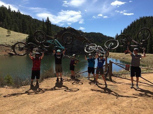 Hikers at Staunton State Park