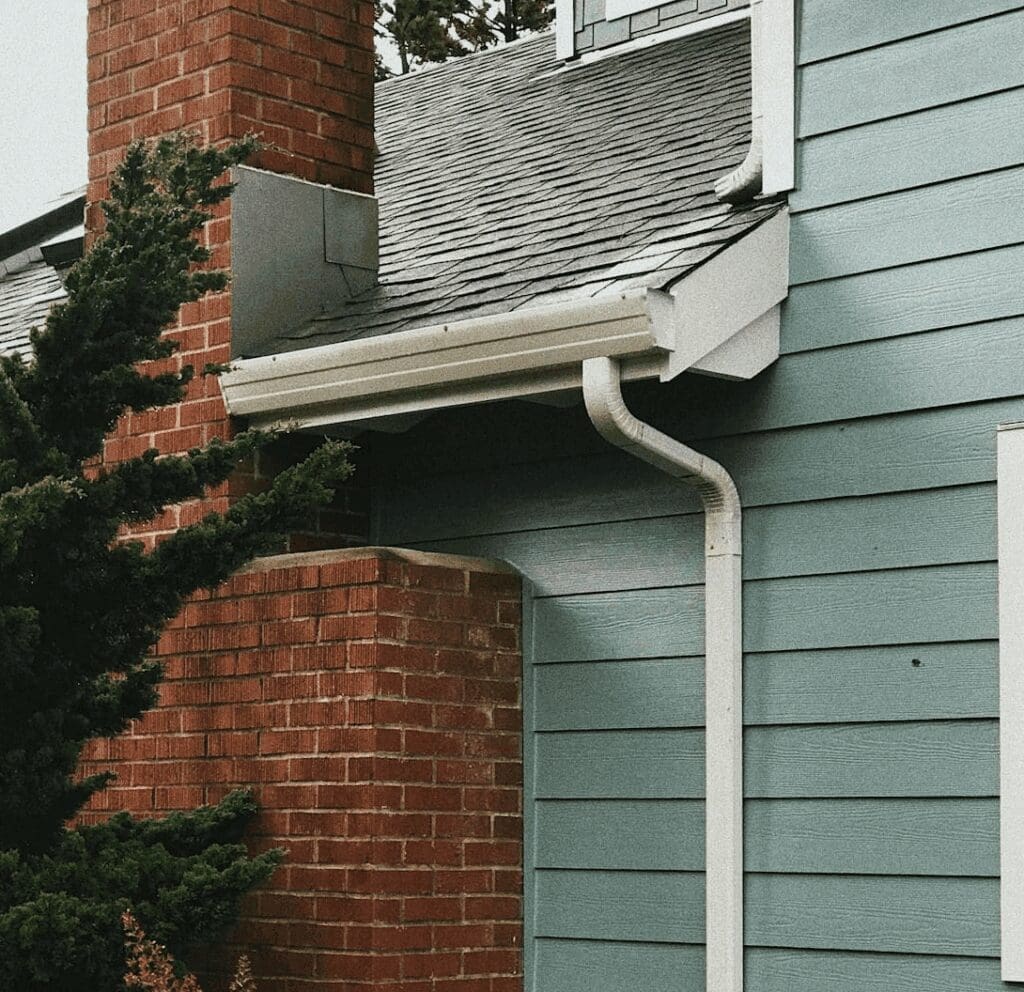 Picture of the gutters of a home in Denver