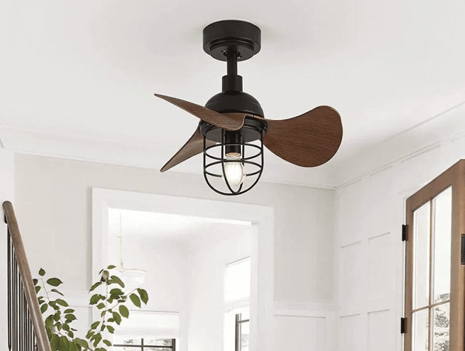 Picture of ceiling fan cooling a Denver Metro home