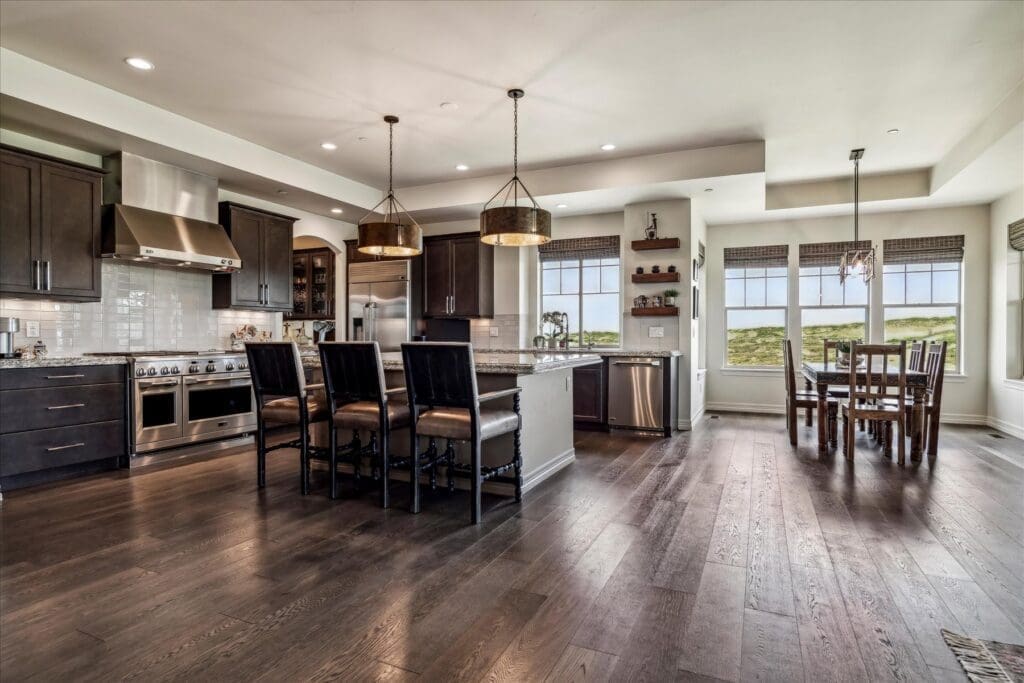 Picture of staged kitchen sold by Karin Jacoby, Dream Realty